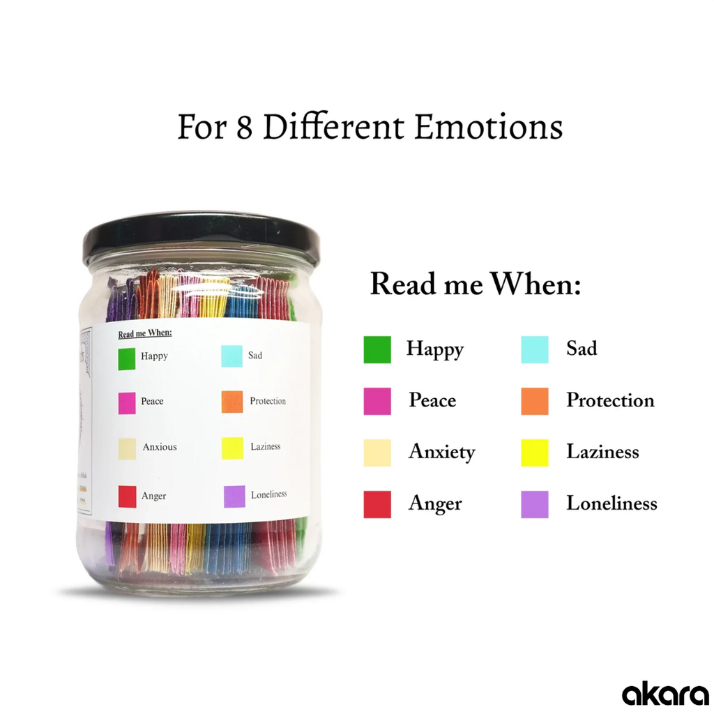 Akara - Gita Shlokas Jar (64 Shlokas)